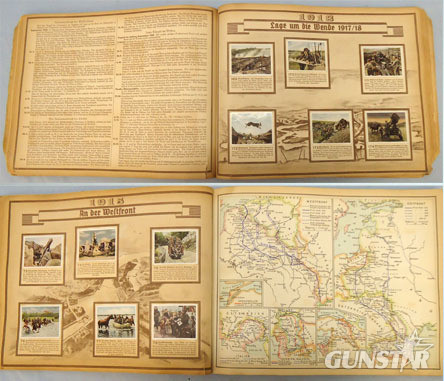 Der Weltkrieg (World War) 1914-1918 German Commemorative Cigarette Card Album By Der Weltkrieg (World War) 1914-1918 German Commemorative Cigarette Card Album By Other Accessory