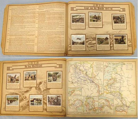 Der Weltkrieg (World War) 1914-1918 German Commemorative Cigarette Card Album By Der Weltkrieg (World War) 1914-1918 German Commemorative Cigarette Card Album By Other Accessory