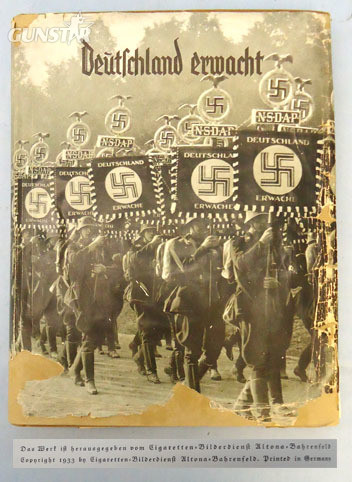 Deutschland erwacht (Germany awaken) Third Reich Commemorative Card Album Publis Deutschland erwacht (Germany awaken) Third Reich Commemorative Card Album Publis Other Accessory in 