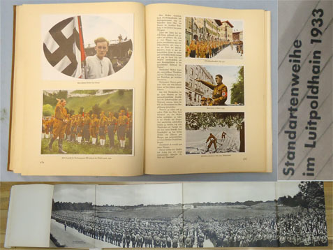 Deutschland erwacht (Germany awaken) Third Reich Commemorative Card Album Publis Deutschland erwacht (Germany awaken) Third Reich Commemorative Card Album Publis Other Accessory