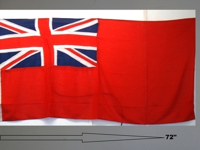 Large* British Royal Navy Red Ensign Flag, Military Quality, New, Hand Stitched Panels, Size 6 Feet By 3 Feet With A Strong Heading. Toggled Top And A Bottom Cleats For Securing The Flag To The Pole Halyard. MISC 899. Large* British Royal Navy Red Ensign Flag, Military Quality, New, Hand Stitched Panels, Size 6 Feet By 3 Feet With A Strong Heading. Toggled Top And A Bottom Cleats For Securing The Flag To The Pole Halyard. MISC 899. Other Accessory