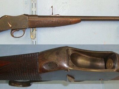 MINT BORE**1890’s British Charles (Chas) Osborne & Co London Martini Action .577 x.450 Obsolete Calibre Sporting Rifle & 1 Inert Deactivated Kynoch .577 x.450 Round. Sn 18448 Martini Single Shot .577/450 Martini-Henry Rifle