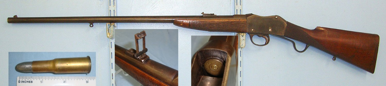 MINT BORE**1890’s British Charles (Chas) Osborne & Co London Martini Action .577 x.450 Obsolete Calibre Sporting Rifle & 1 Inert Deactivated Kynoch .577 x.450 Round. Sn 18448 Martini Single Shot .577/450 Martini-Henry Rifle