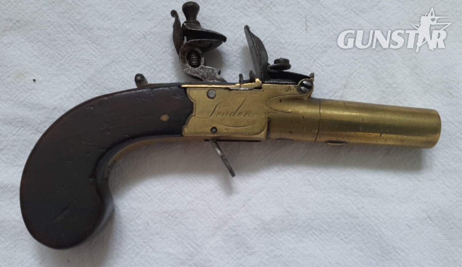  John Knubley Flintlock  .38 Muzzleloader