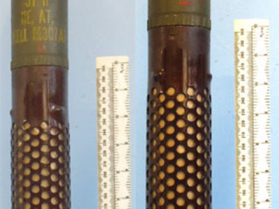 DEACTIVATED INERT. Unfired American HE AT (High Explosive Anti-Tank ) (INSTRUCTI DEACTIVATED INERT. Unfired American HE AT (High Explosive Anti-Tank ) (INSTRUCTI Antique & Militaria