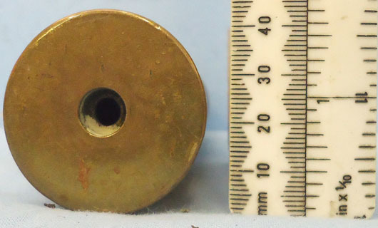 DEACTIVATED INERT. British Unfired Early VSM (Vickers Son and Maxim) 37mm (37 x  DEACTIVATED INERT. British Unfired Early VSM (Vickers Son and Maxim) 37mm (37 x  Antique & Militaria