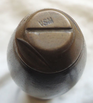  DEACTIVATED INERT. British Unfired Early VSM (Vickers Son and Maxim) 37mm (37 x  DEACTIVATED INERT. British Unfired Early VSM (Vickers Son and Maxim) 37mm (37 x  Antique & Militaria