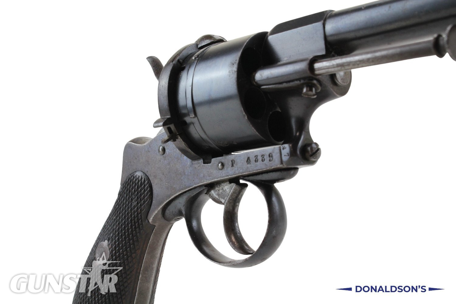  Belgian Officers .44 Pinfire Revolver .44 Revolver