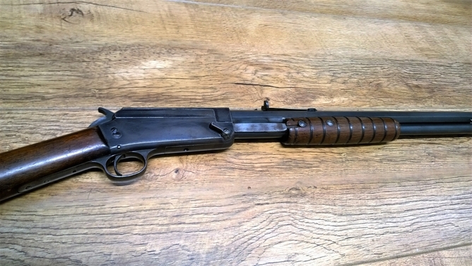 Marlin No 27 Pump Action .25 Rifle - {CATEGORY} in 