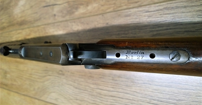 {CATEGORY} - Marlin No 27 Pump Action .25 Rifle in 