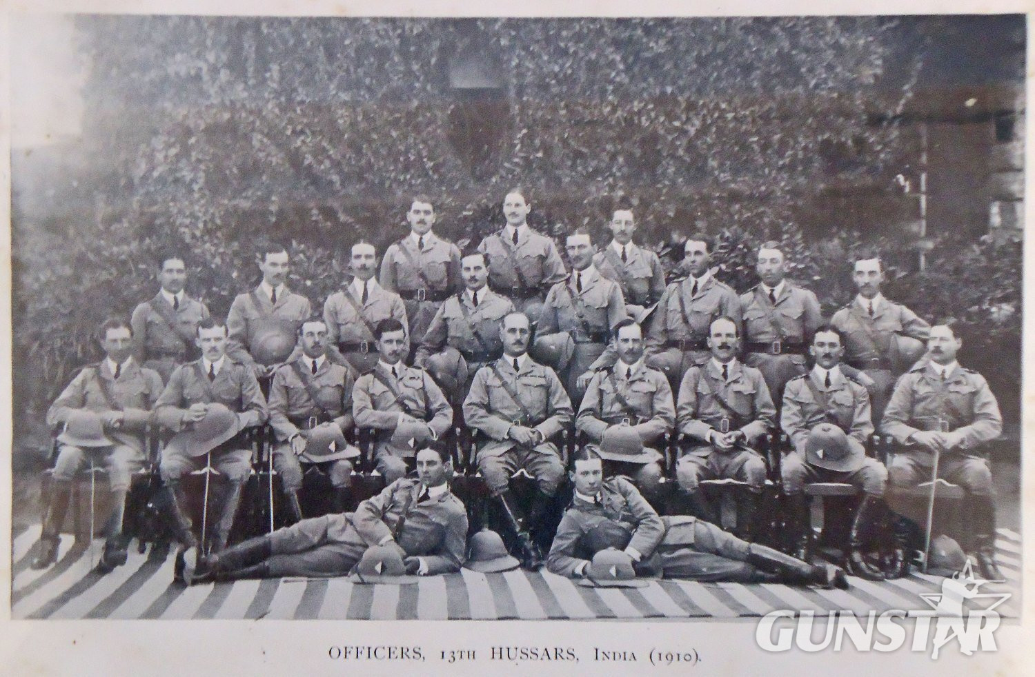 Photograph of Officers 13th Hussars, 1910. PI 2 Photograph of Officers 13th Hussars, 1910 PI 2 Antique & Militaria