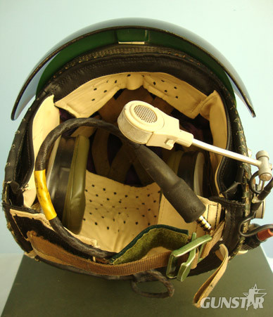 British R.A.F. Flying Helmet 'Bonedome' MK. 3A Complete with Visor, Headset, Mic British R.A.F. Flying Helmet 'Bonedome' MK. 3A Complete with Visor, Headset, Mic Clothing in 