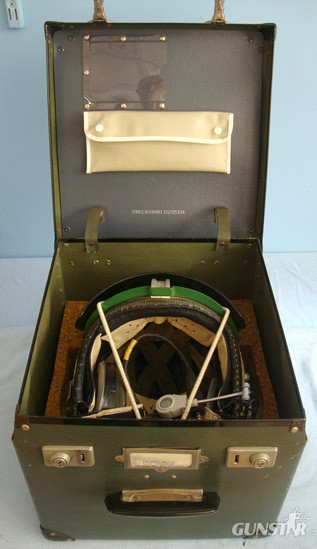  British R.A.F. Flying Helmet 'Bonedome' MK. 3A Complete with Visor, Headset, Mic British R.A.F. Flying Helmet 'Bonedome' MK. 3A Complete with Visor, Headset, Mic Clothing