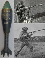 INERT. British,1954 Dated, No.94 Mark II, Energa Practice Rifle Grenade. - O 2055 INERT. British,1954 Dated, No.94 Mark II, Energa Practice Rifle Grenade. - O 2055  Other