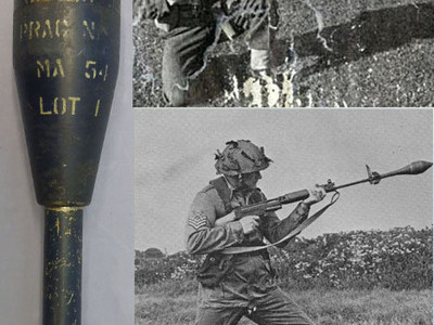 INERT. British,1954 Dated, No.94 Mark II, Energa Practice Rifle Grenade. - O 2055 INERT. British,1954 Dated, No.94 Mark II, Energa Practice Rifle Grenade. - O 2055  Other