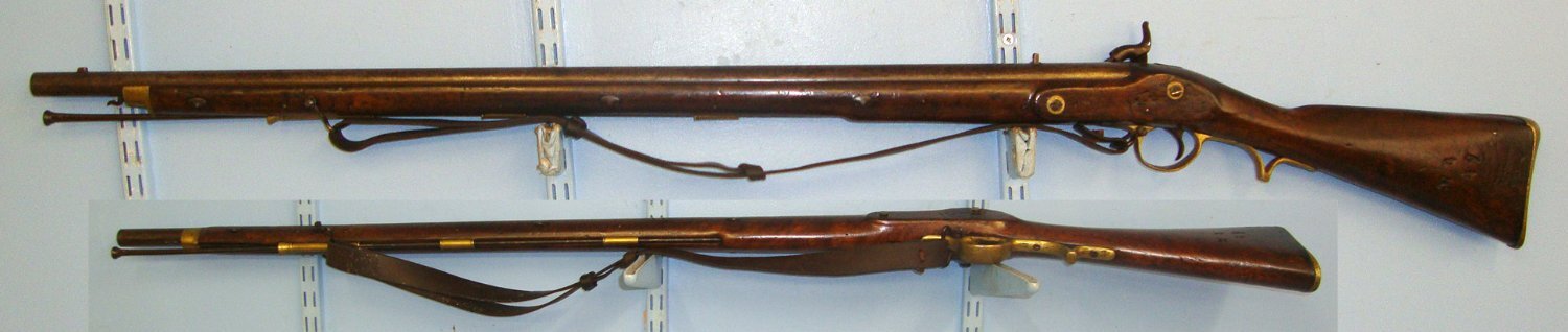  RARE**C1842-1844 British East India Company (EIC) Bengal Presidency Troops, Lovell’s Type Pattern 1842 E .75” Calibre Muzzle Loading Percussion Musket  With Hanoverian Catch & Period Leather Sling. Sn 17469:3 Muzzleloader .75 Cal Muzzleloader Rifle