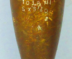 INERT DEACTIVATED. Unfired Original WW2 1940 Dated British 3 Inch High Explosive INERT DEACTIVATED. Unfired Original WW2 1940 Dated British 3 Inch High Explosive Antique & Militaria
