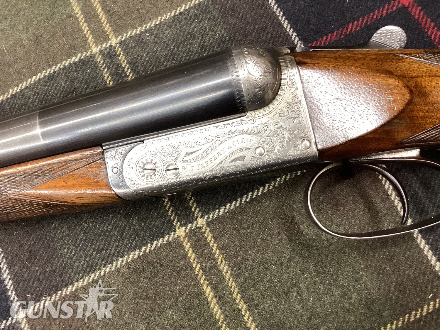 W. J. Jeffrey SIDE BY SIDE EJECTOR Side By Side 12 Bore/gauge