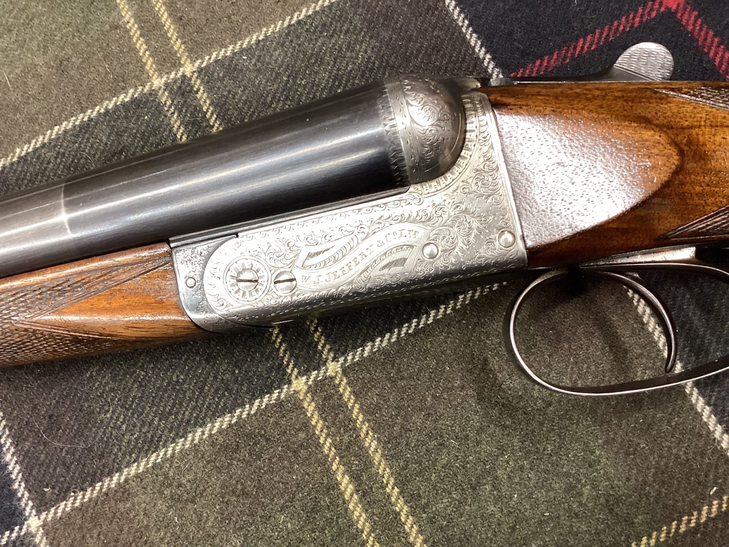 W. J. Jeffrey SIDE BY SIDE EJECTOR Side By Side 12 Bore/gauge
