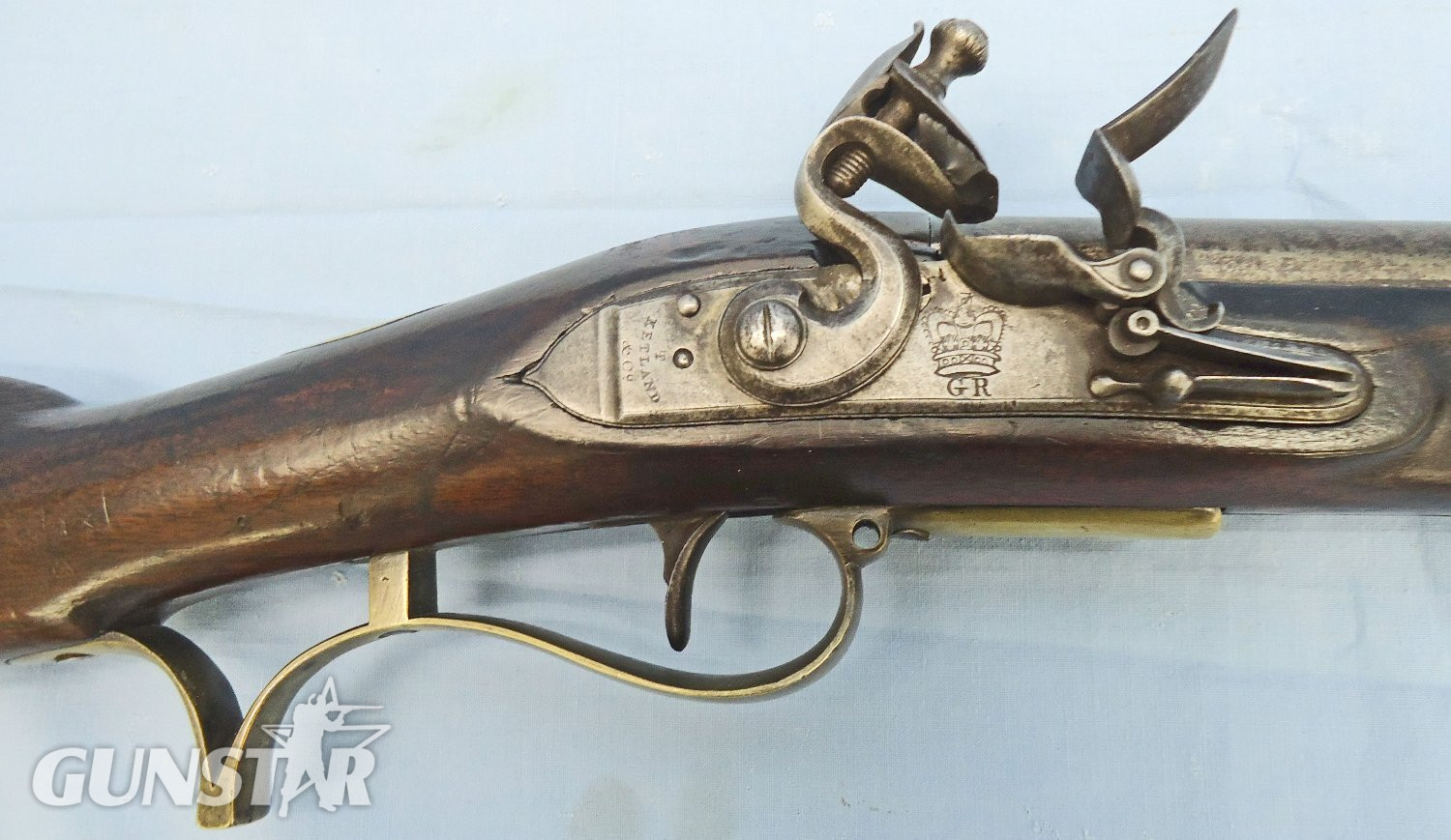 Rare, NAPOELONEC WARS PERIOD, British Tower,  .65 inch calibre, Baker Rifle by T. Ketland & Co & Matching Named Bayonet by Woolley. Sn  Baker Rifle by T. Ketland & Co & Matching Named Bayonet by Woolley. Sn  Muzzleloader Various Rifle 