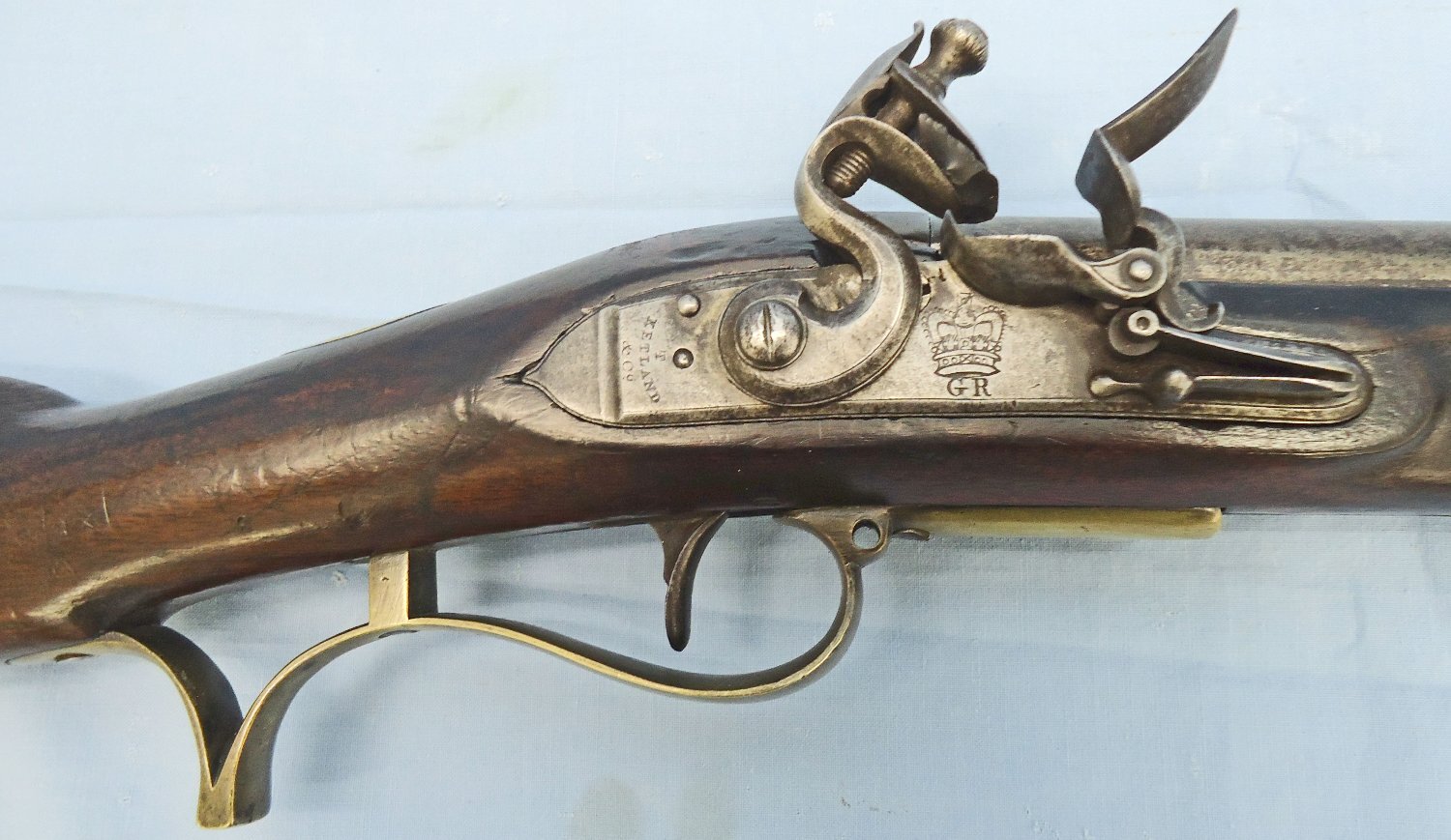 Rare, NAPOELONEC WARS PERIOD, British Tower,  .65 inch calibre, Baker Rifle by T. Ketland & Co & Matching Named Bayonet by Woolley. Sn  Baker Rifle by T. Ketland & Co & Matching Named Bayonet by Woolley. Sn  Muzzleloader Various Rifle 