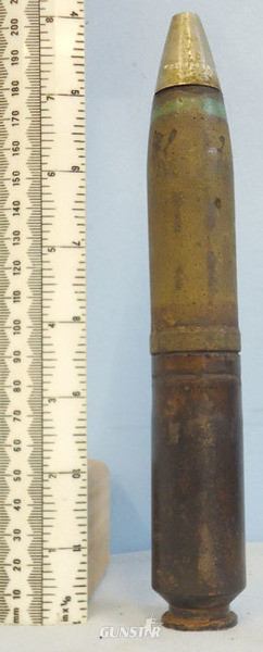  INERT DEACTIVATED. WW2 INERT German 30 mm MK108 (30x90RB) HEI (High Explosive In INERT DEACTIVATED. WW2 INERT German 30 mm MK108 (30x90RB) HEI (High Explosive In Antique & Militaria