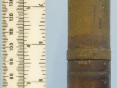 INERT DEACTIVATED. WW2 INERT German 30 mm MK108 (30x90RB) HEI (High Explosive In INERT DEACTIVATED. WW2 INERT German 30 mm MK108 (30x90RB) HEI (High Explosive In Antique & Militaria