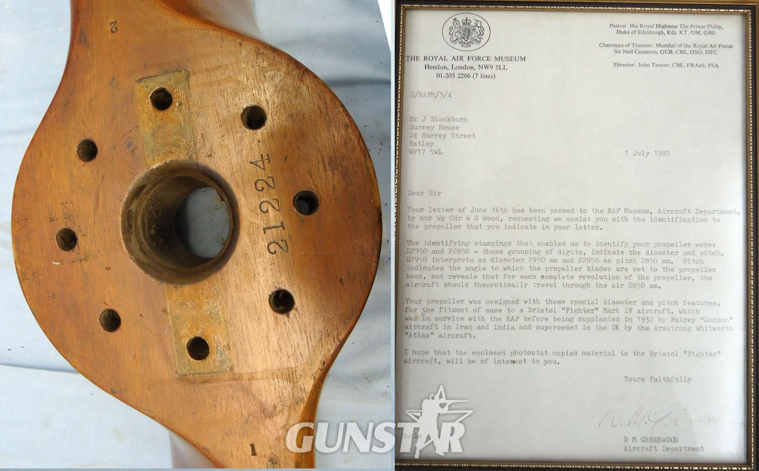 British, Bristol FE2B mark IV Fighter Two Blade Propellor. Sn - 22596 British, Bristol FE2B mark IV Fighter Two Blade Propellor. Sn - 22596 Antique & Militaria - {CATEGORY} in 