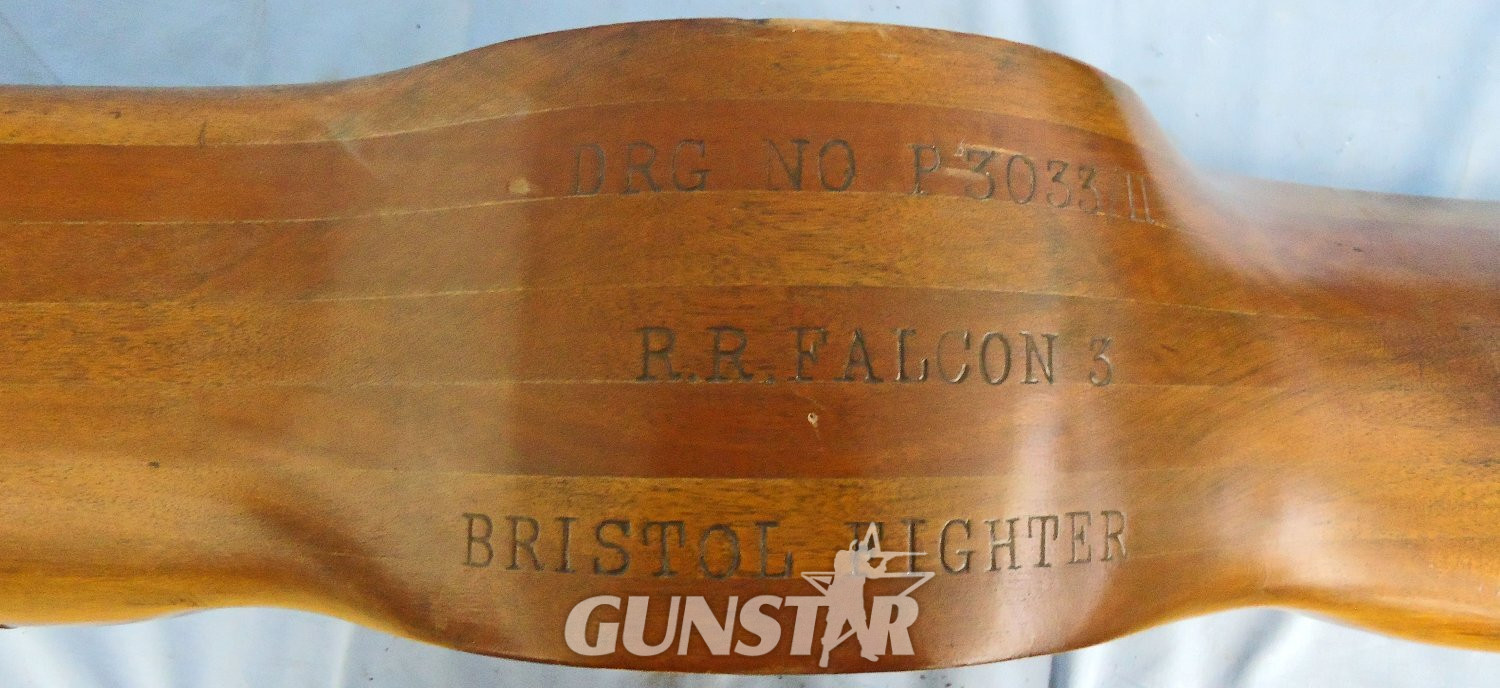 {CATEGORY} - British, Bristol FE2B mark IV Fighter Two Blade Propellor. Sn - 22596 British, Bristol FE2B mark IV Fighter Two Blade Propellor. Sn - 22596 Antique & Militaria in 