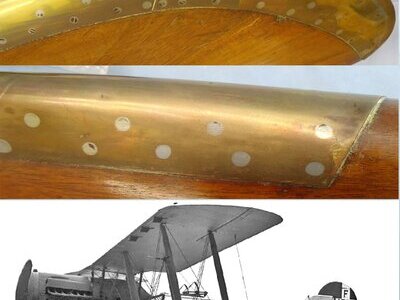 British, Bristol FE2B mark IV Fighter Two Blade Propellor. Sn - 22596 British, Bristol FE2B mark IV Fighter Two Blade Propellor. Sn - 22596 Antique & Militaria