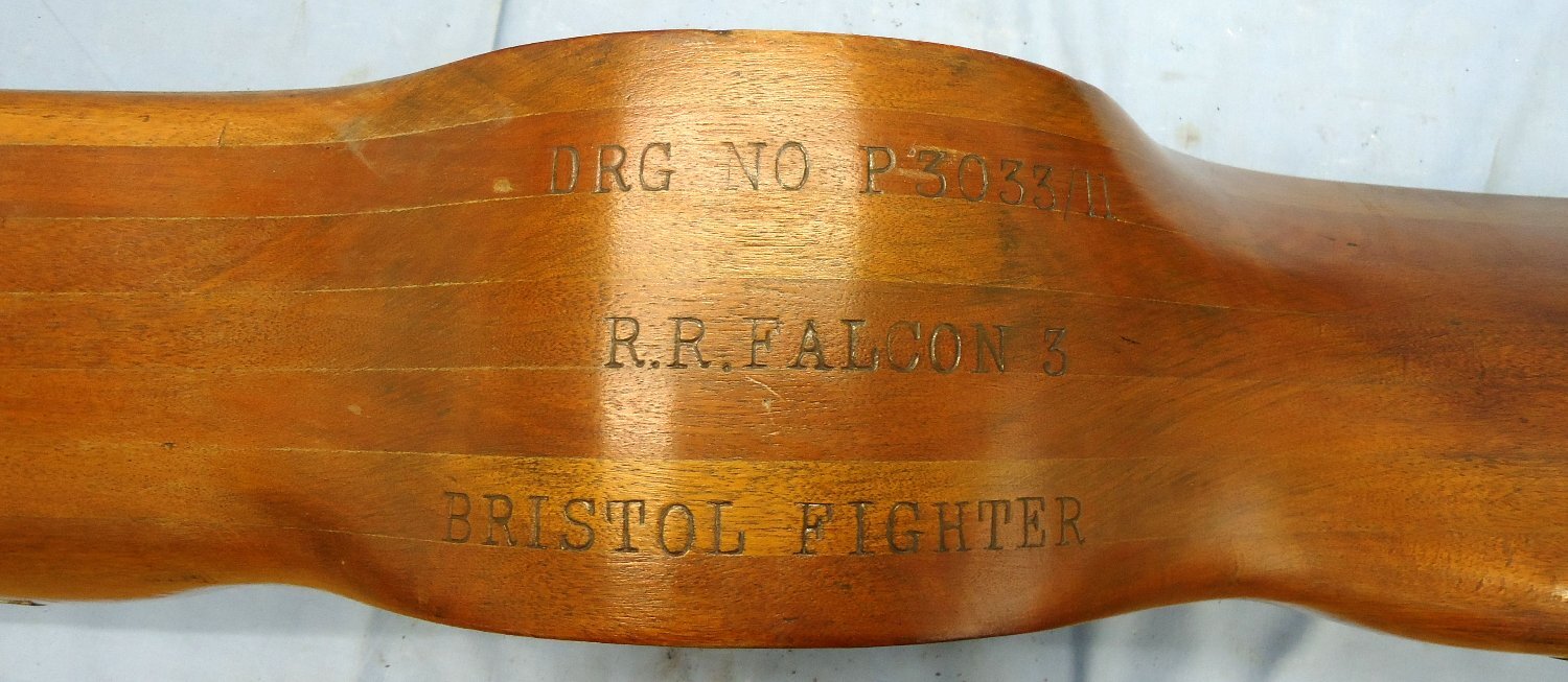 British, Bristol FE2B mark IV Fighter Two Blade Propellor. Sn - 22596 British, Bristol FE2B mark IV Fighter Two Blade Propellor. Sn - 22596 Antique & Militaria 