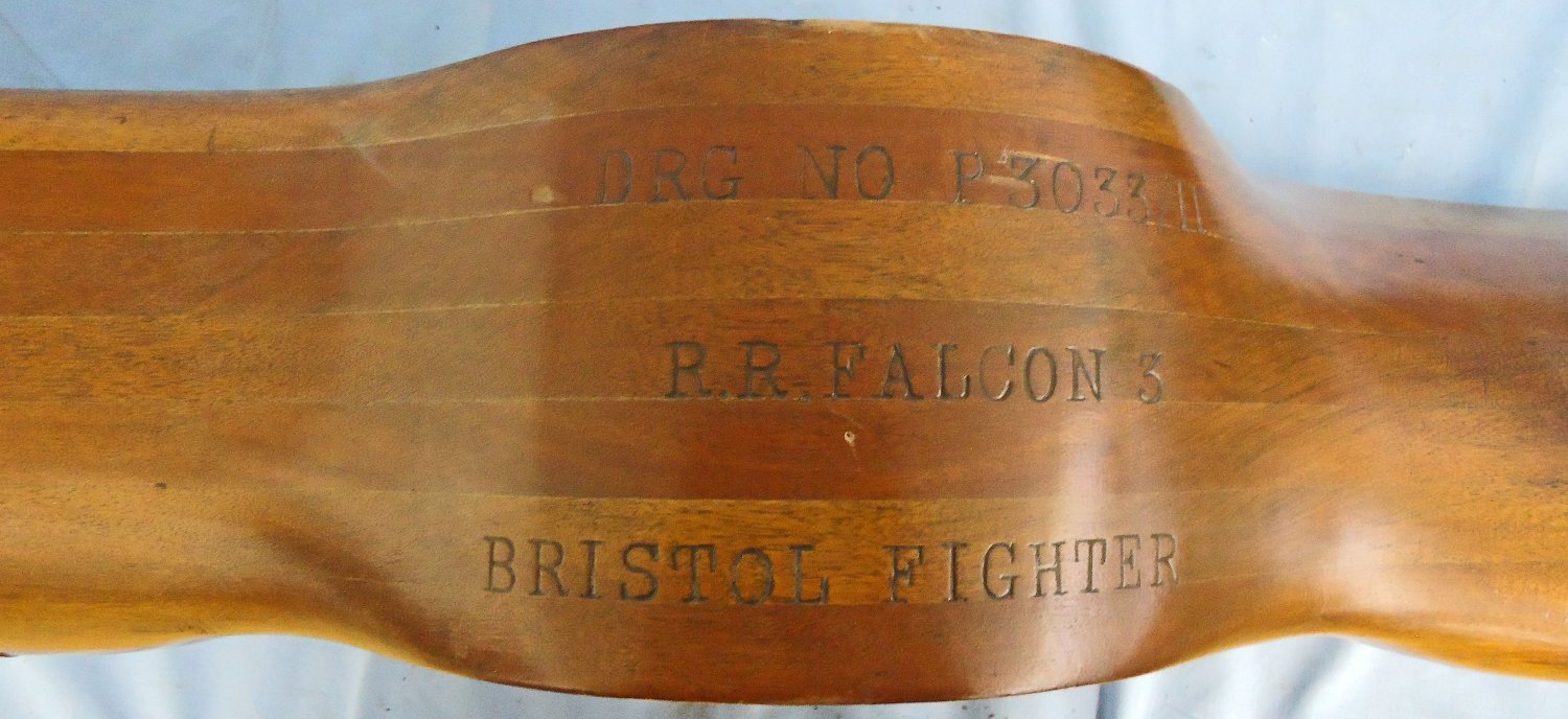 {CATEGORY} - British, Bristol FE2B mark IV Fighter Two Blade Propellor. Sn - 22596 British, Bristol FE2B mark IV Fighter Two Blade Propellor. Sn - 22596 Antique & Militaria in 
