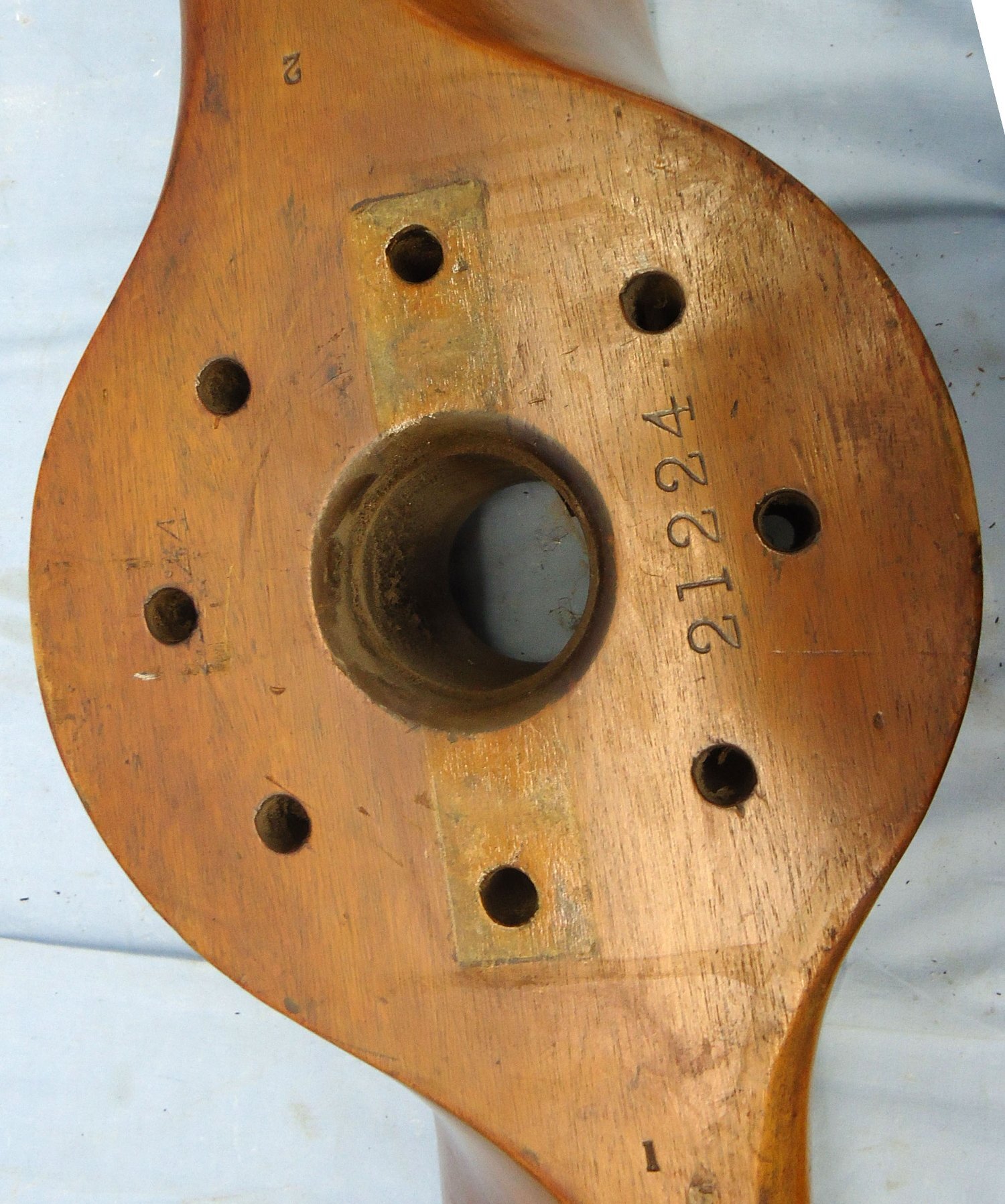 {CATEGORY} - British, Bristol FE2B mark IV Fighter Two Blade Propellor. Sn - 22596 British, Bristol FE2B mark IV Fighter Two Blade Propellor. Sn - 22596 Antique & Militaria