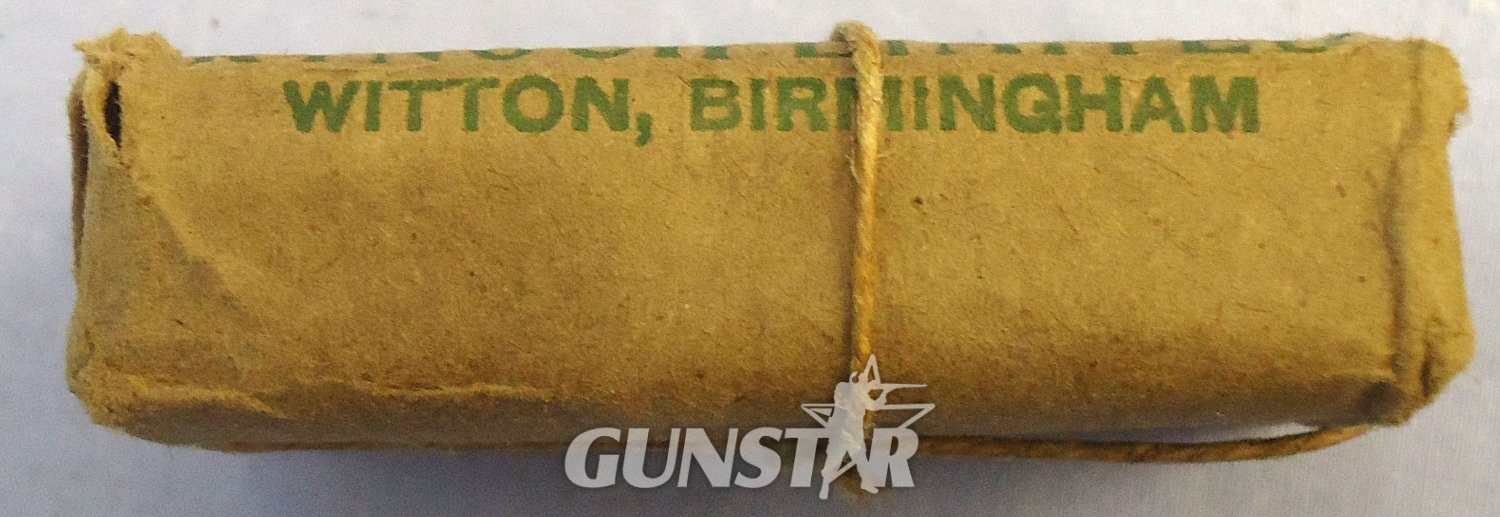 {CATEGORY} - INERT DEACTIVATED. Scarce, British, WW1 Era, Kynoch, 10 Round, .303 Mark II Ball Round in a Mark VII Service Pack. - O 2306 INERT DEACTIVATED. Scarce, British, WW1 Era, Kynoch, 10 Round, .303 Mark II Ball Round in a Mark VII Service Pack. - O 2306 Various Other Ammunition in 