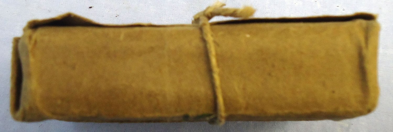 INERT DEACTIVATED. Scarce, British, WW1 Era, Kynoch, 10 Round, .303 Mark II Ball Round in a Mark VII Service Pack. - O 2306 INERT DEACTIVATED. Scarce, British, WW1 Era, Kynoch, 10 Round, .303 Mark II Ball Round in a Mark VII Service Pack. - O 2306 Various Other Ammunition - {CATEGORY}
