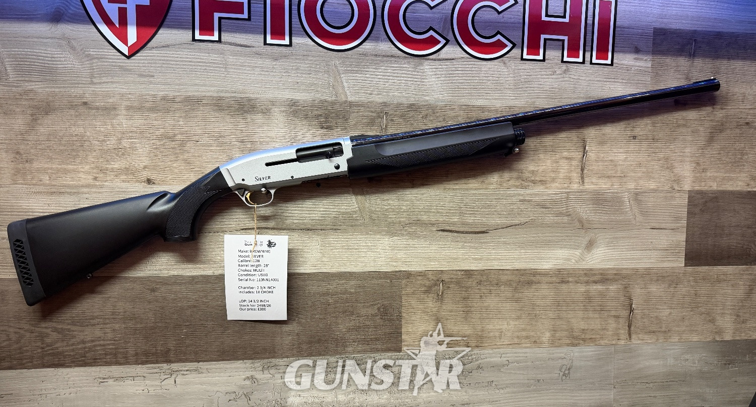 Browning silver Semi-Auto 12 Bore/gauge in 
