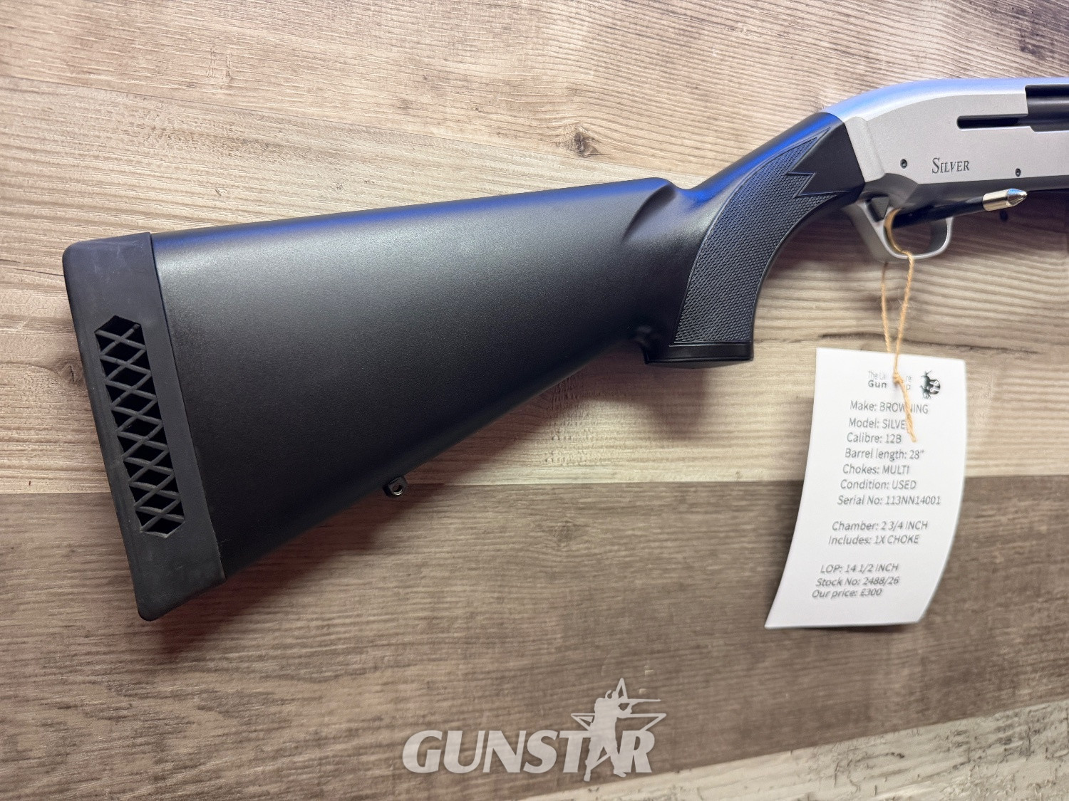 Browning silver Semi-Auto 12 Bore/gauge