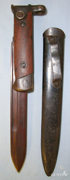 Italian Army ‘R’ Marked Folding Bayonet For Model 1938 Mannlicher & Carcano M91/ Bayonet in 