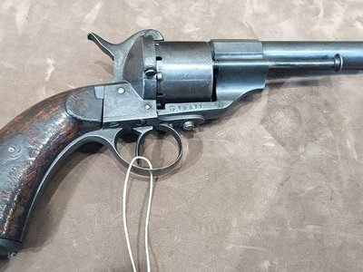Lefaucheux 1863 Swedish Navy Model Obsolete Revolver