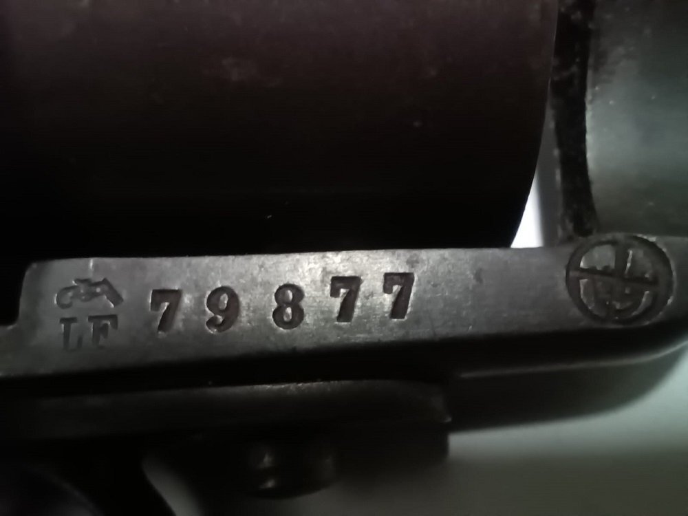 Lefaucheux 1863 Swedish Navy Model Obsolete Revolver - {CATEGORY} in 