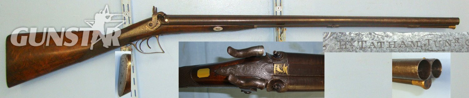 Tatham & Egg Percussion Shotgun. Sn 22575  Muzzleloader 13 Bore/gauge in 