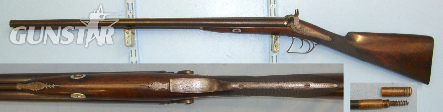  Tatham & Egg Percussion Shotgun. Sn 22575  Muzzleloader 13 Bore/gauge