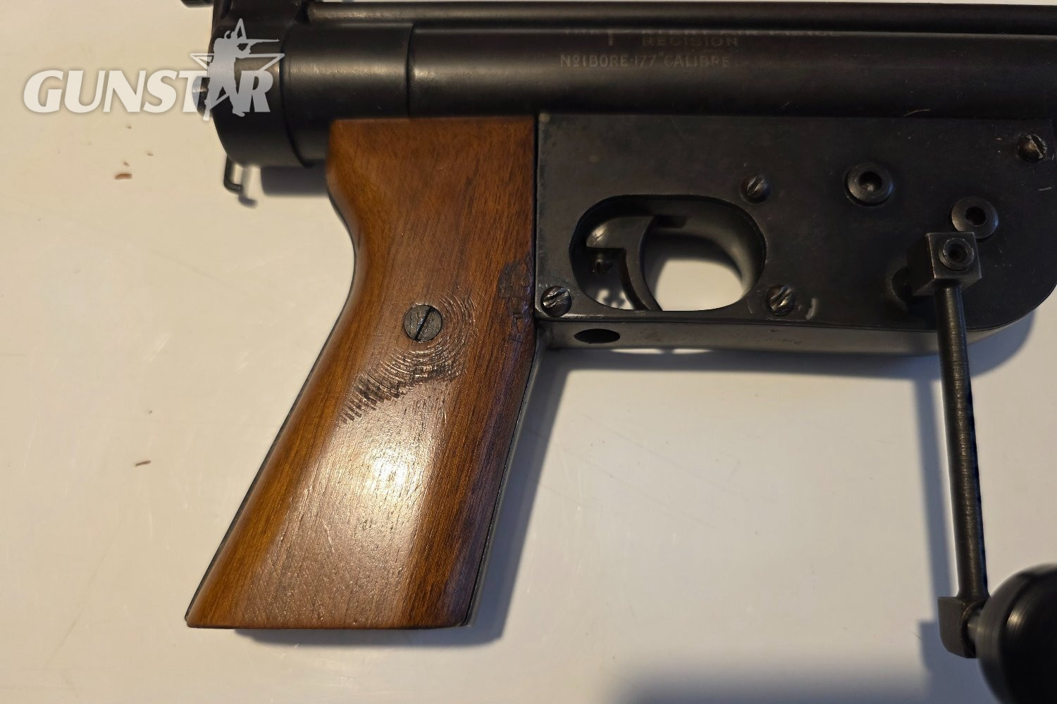 A G Parker Parker Patent Precision Air Pistol .177 - {CATEGORY}