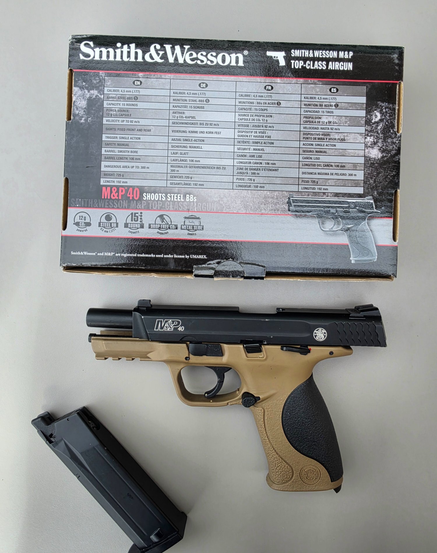 Umarex Smith & Wesson M&P .177 - {CATEGORY} in 