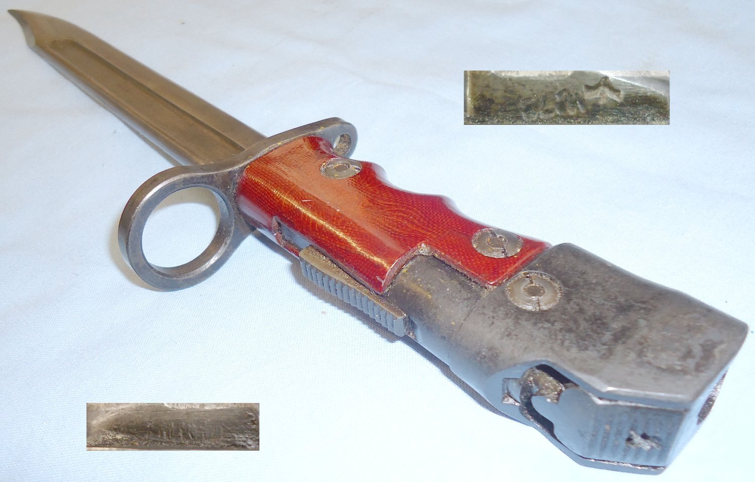 Scarce* WWI No7 MKI/L Bayonet and Scabbard. BAYO 609. Bayonet