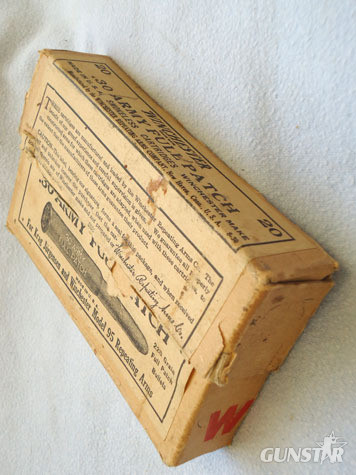  DEACTIVATED INERT. Rare 20 Round Unfired Box of .30 Army Full Patch Rounds By Wi DEACTIVATED INERT. Rare 20 Round Unfired Box of .30 Army Full Patch Rounds By Wi Antique & Militaria