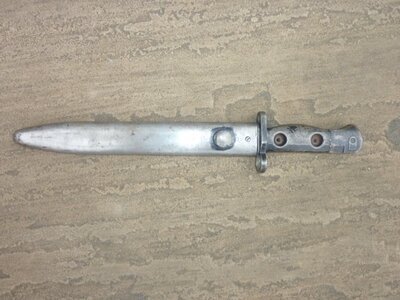 British SLR rifle  Bayonet