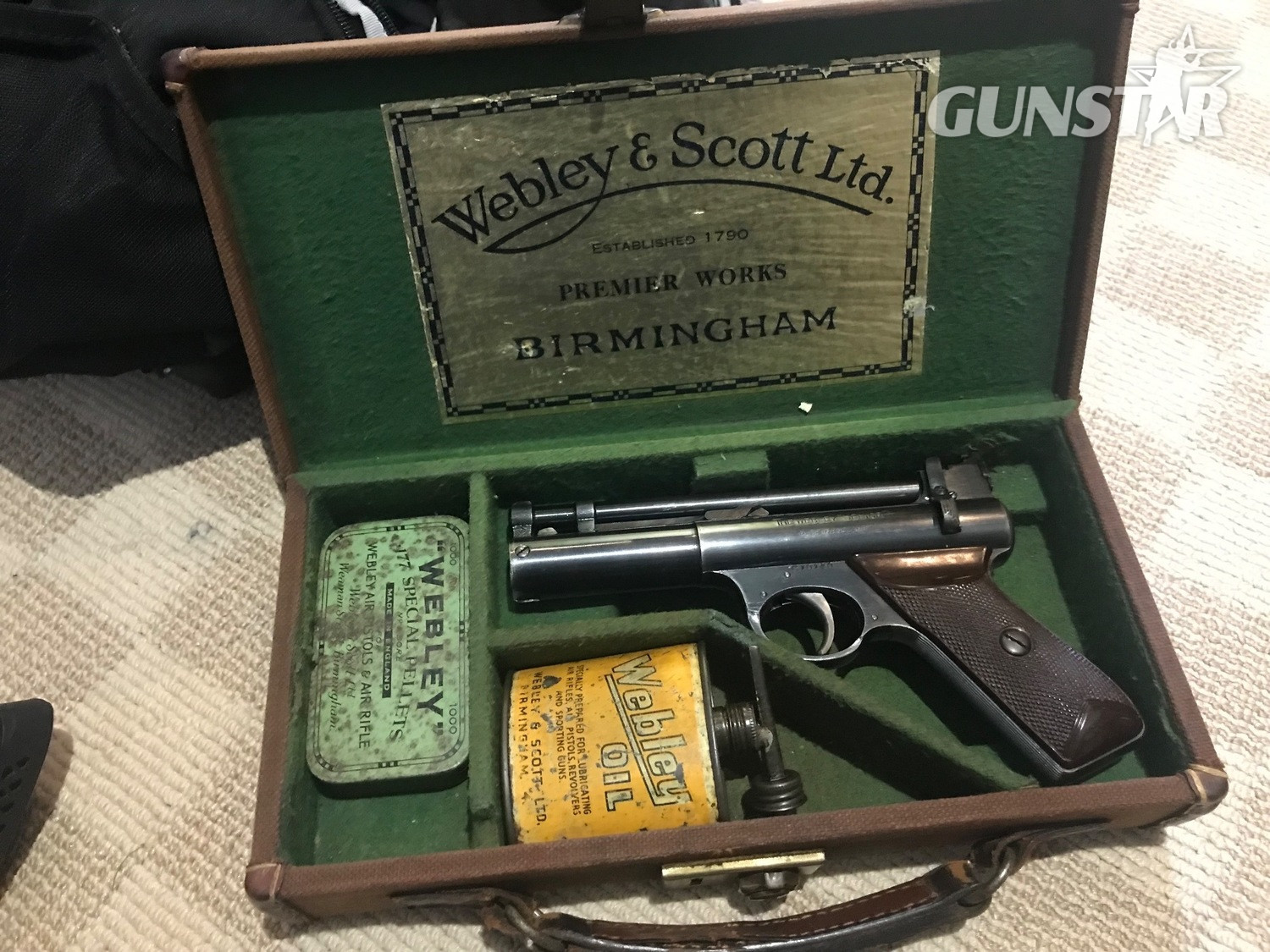 Webley & Scott Senior .22 in 