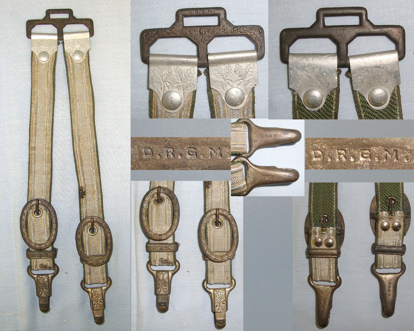 ORIGINAL**WW2 Era Nazi German Bullion Hangers For Nazi German Heer (Army) Officer’s 1935 Pattern Daggers. ED 3047  Dagger