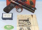 Boxed**C1950’s - 1960’s Webley Junior .177 Calibre Air Pistol & Accessories. AI 591 air pistol .177